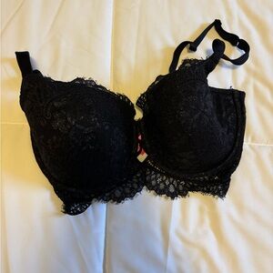 Sparkly Black Bra